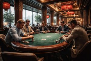 découvrez la salle de poker mgm cotai à macao, où tradition et modernité s'unissent pour offrir une expérience de jeu unique alliant élégance classique et innovations contemporaines.