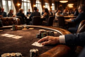 découvrez l'ambiance envoûtante de la salle de poker du casino barrière à la baule, un lieu unique en france où passion et suspense se rencontrent pour des parties inoubliables.
