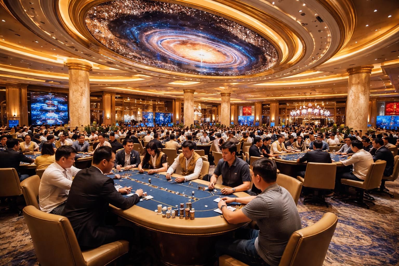 découvrez ce qui rend l'ambiance de la salle de poker galaxy macau à macao si unique et captivante, entre luxe, intensité et convivialité.