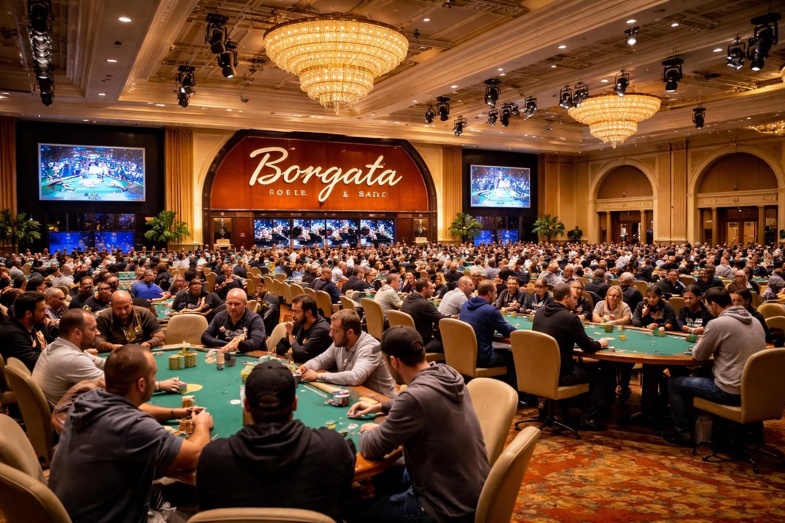 découvrez les événements majeurs organisés à la salle de poker borgata à atlantic city, usa, incluant tournois prestigieux et opportunités uniques pour les passionnés de poker.