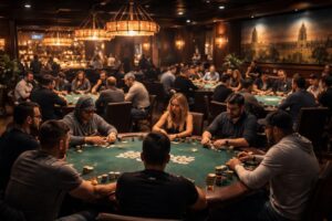 rejoignez l'orléans poker club pour vivre des tournois excitants et une ambiance conviviale, idéale pour tous les passionnés de poker.