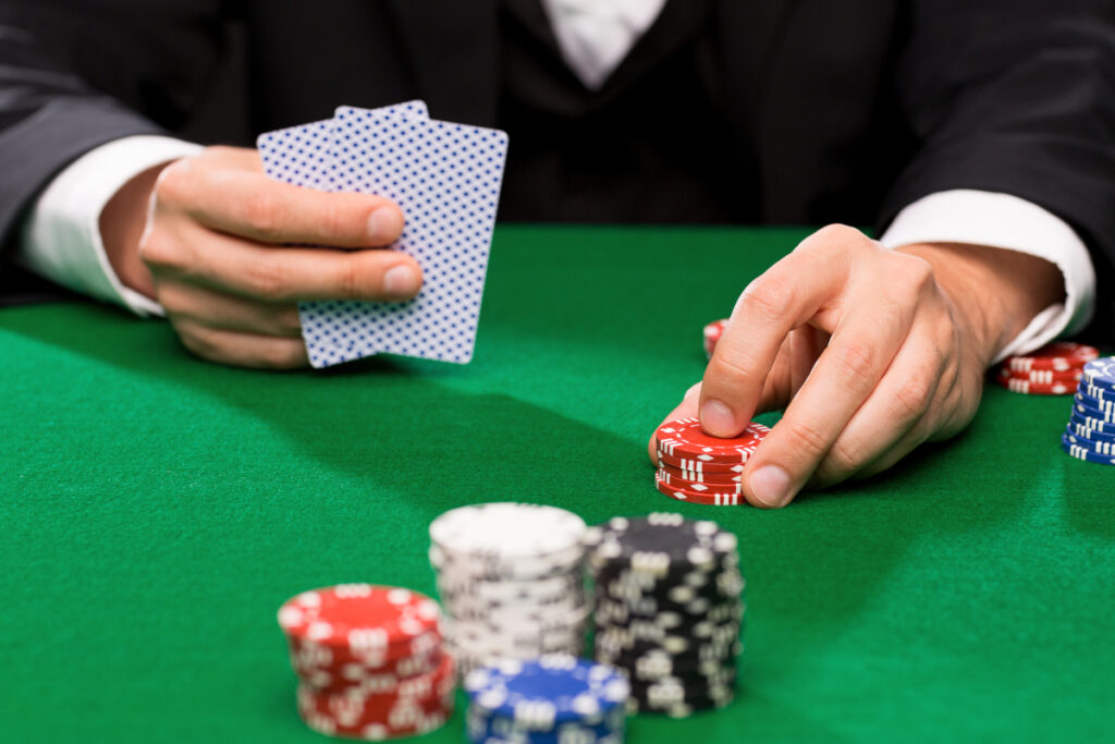 all-in au poker