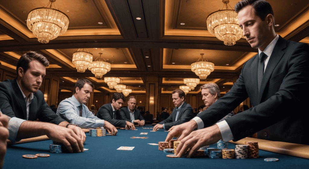 salle de poker Commerce Casino
