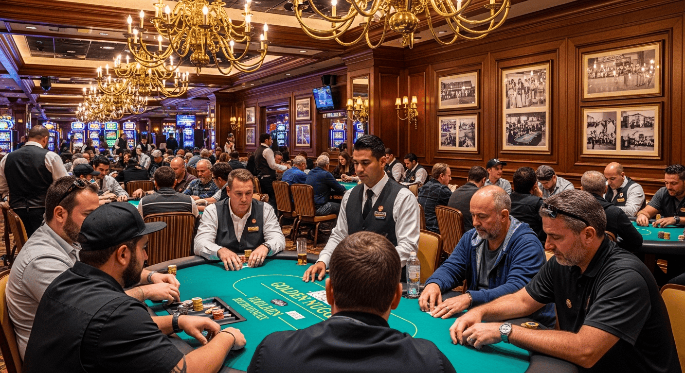 salle de poker Golden Nugget